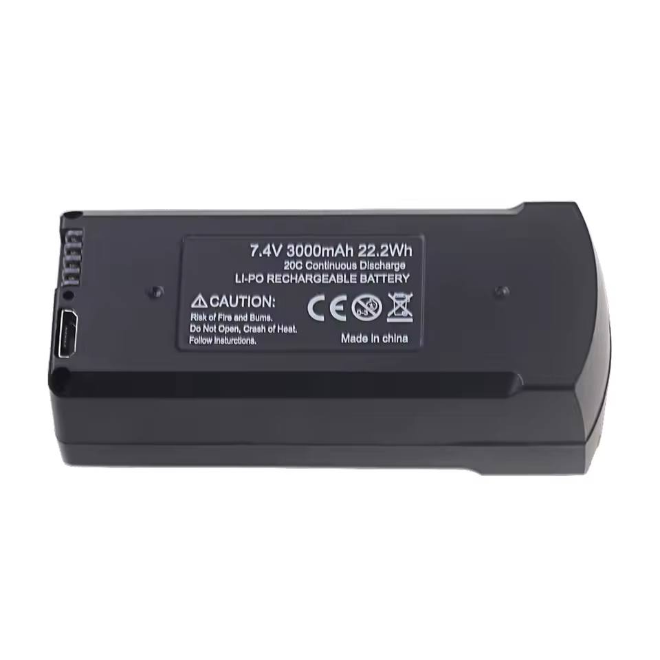 Original 7.4V 3000Mah Drone Lipo Battery For V198 V198PRO V198MAX V168PRO V168MAX GPS Drones Quadcopter Battery Accessories